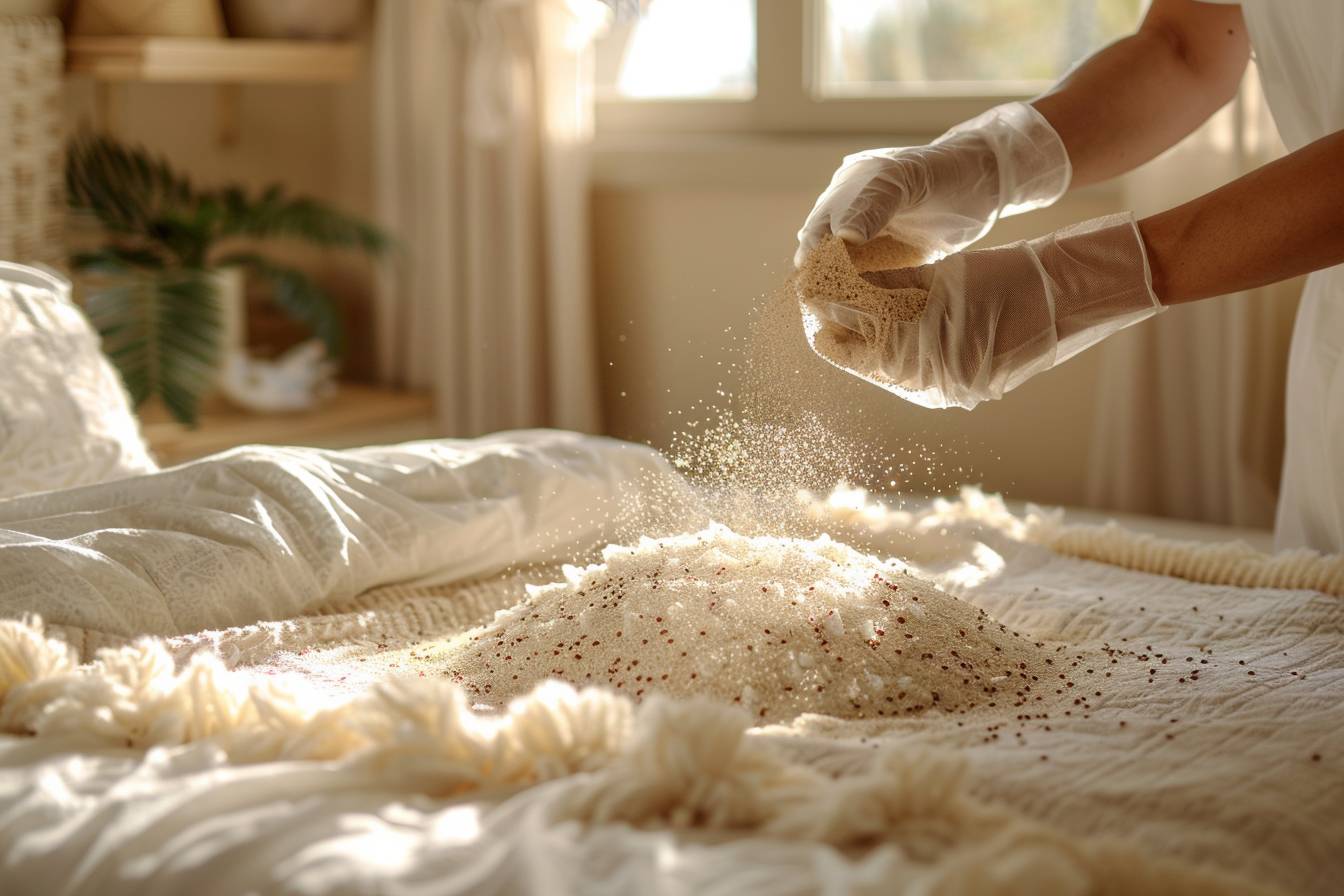 Comment utiliser la terre de diatomée contre les punaises de lit ?