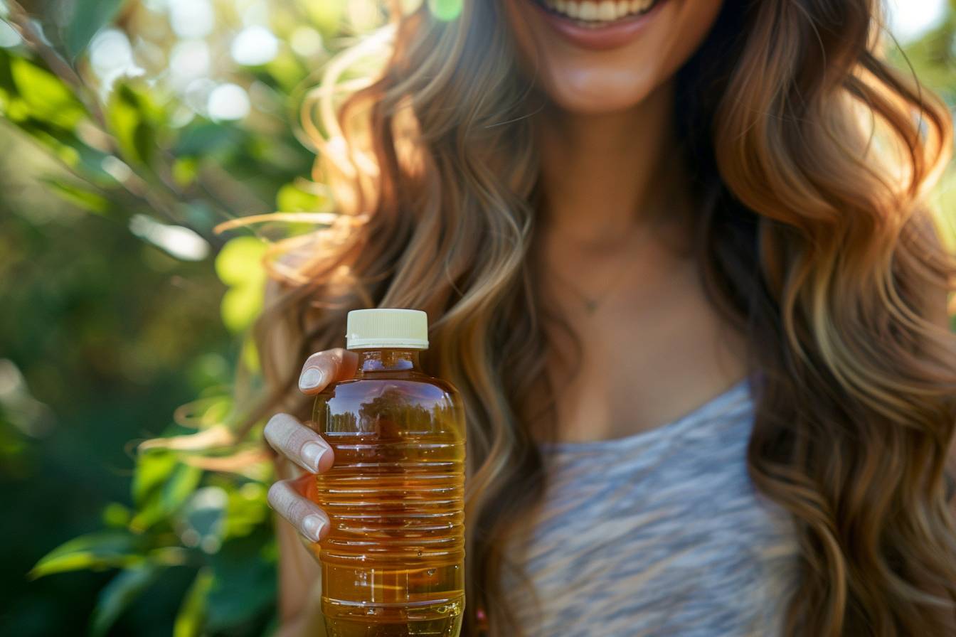 Impacts du vinaigre de cidre sur la pousse des cheveux
